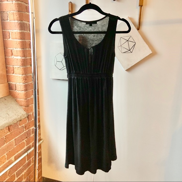 Bright Embroidered Double Zero black dress, S, $13 - Picture 7 of 8